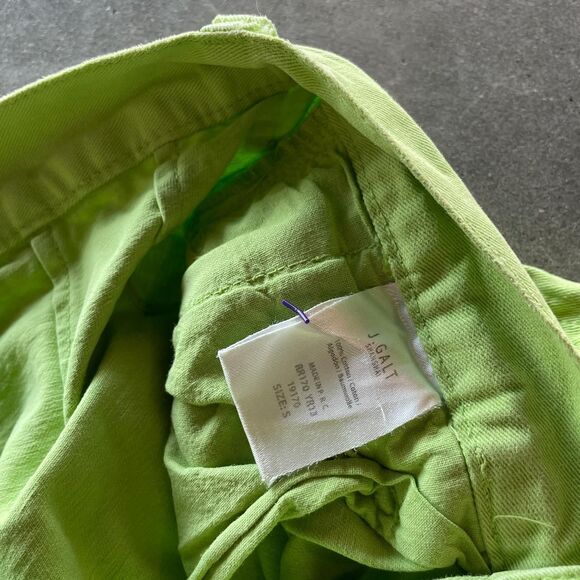 Light Green Women's Shorts size small J Galt Brandy melville - Picture 3 of 3